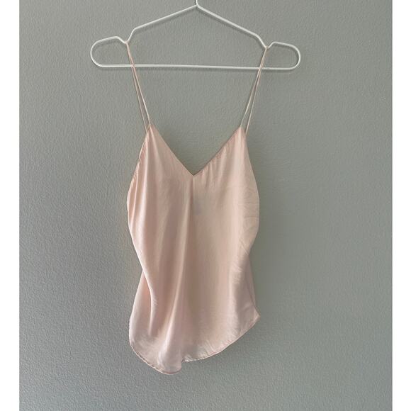 Vintage Pink Silk Camisole by Cadaz size Small - Picture 1 of 6